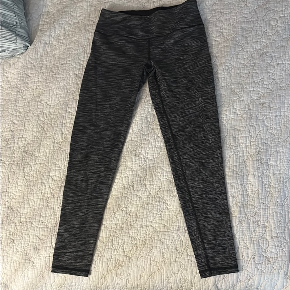 Victoria's Secret Black Gray Leggings